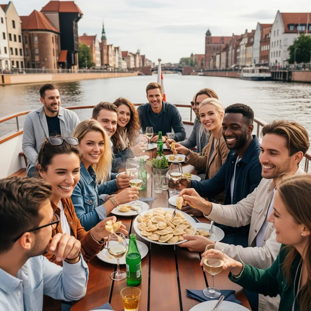 rejs kulinarny, degustacja pierogów